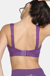 Zelocity High Impact Quick Dry Sports Bra - Sunset Purple — thumbnail 2